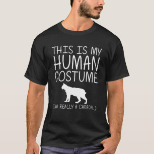 Caracal Easy Halloween menschliche Kostüme Katze K T-Shirt