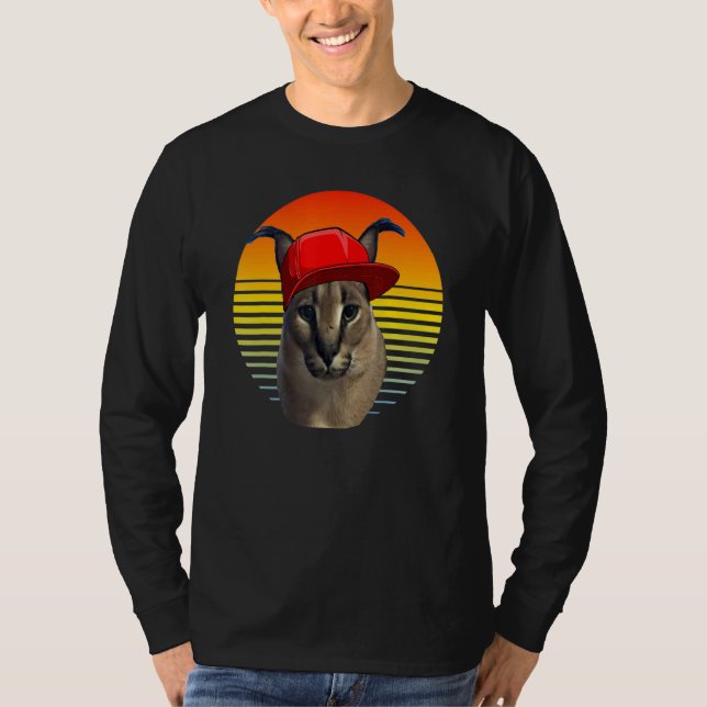 caracal meme cat T-Shirt (Vorderseite)