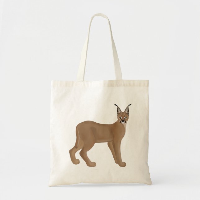 Caracal Tote Bag Tragetasche (Vorne)