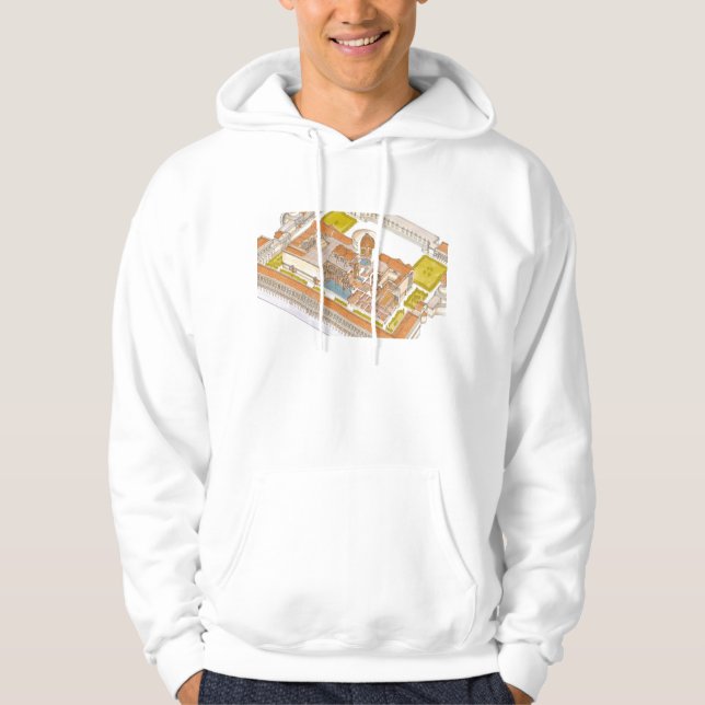 Caracalla Bäder Rom Hoodie (Vorderseite)