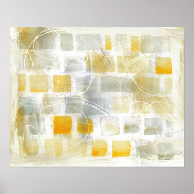 Caracalla I Abstract Print Sue Schlabach Poster (Vorne)