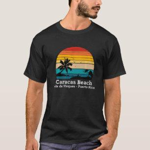 Caracas Beach Isla De Vieques Puerto Rico T-Shirt