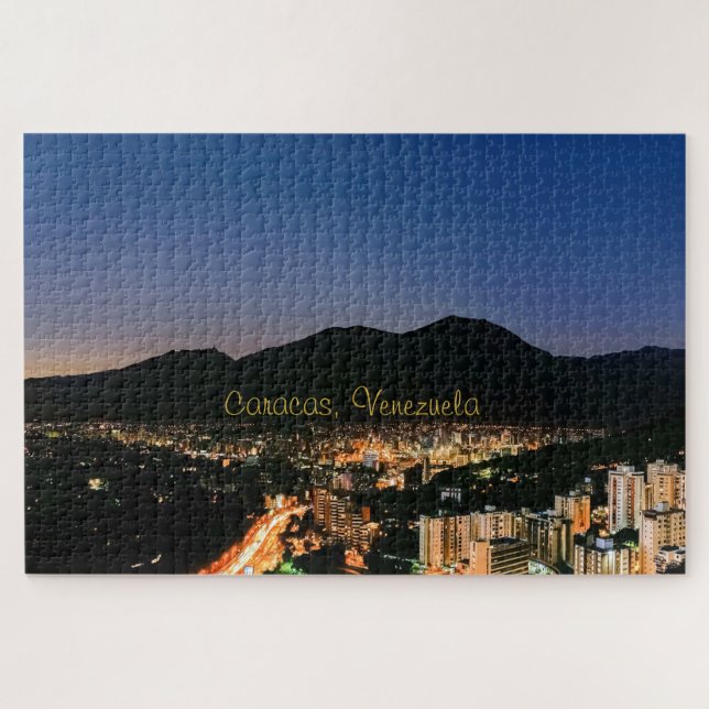 Caracas nachts puzzle (Horizontal)