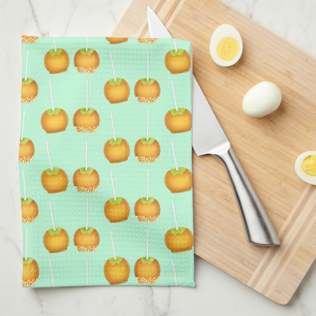 Caramel Apples Geschirrtuch (Viertel Falte)