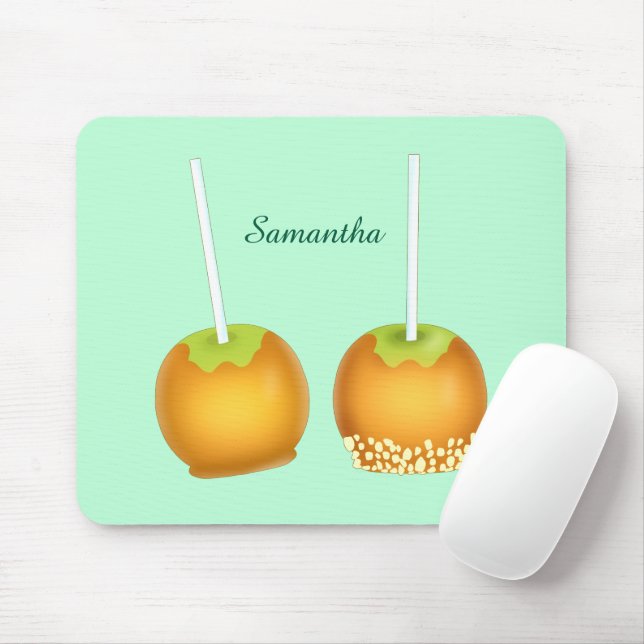 Caramel Apples Mousepad (Mit Mouse)