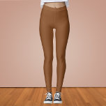 Caramel Cafe Solid Color Leggings<br><div class="desc">Caramel Cafe Solid Color</div>