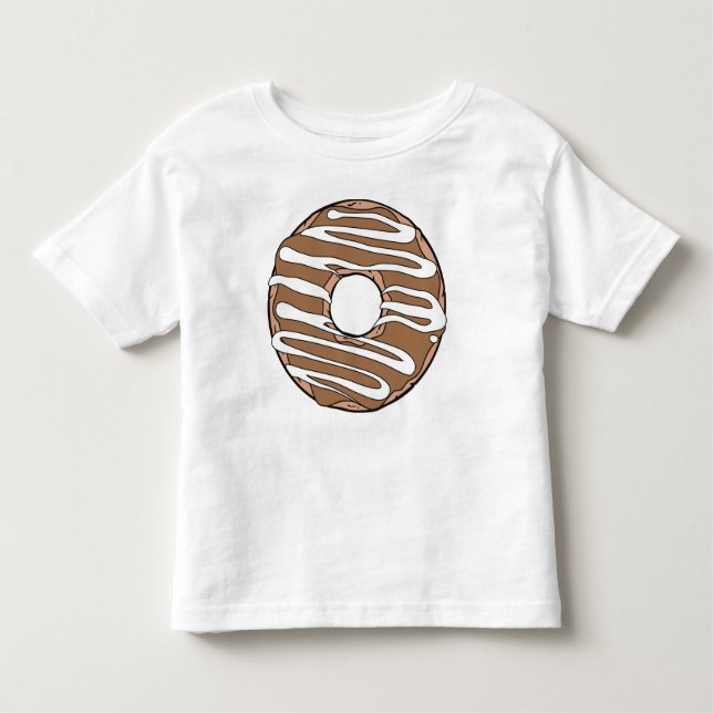 Caramel Donut, Doughnut, Glaze, Icing, Zuckerguss Kleinkind T-shirt (Vorderseite)