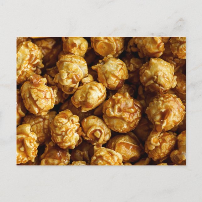 Caramel Popcorn Postcard Postkarte (Vorderseite)