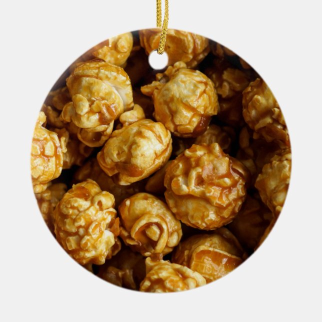 Caramel Popcorn Weihnachtsschmuck (Vorne)
