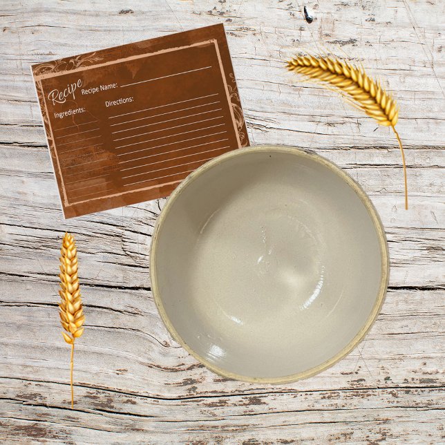 Caramel-Rezept-Karte (Von Creator hochgeladen)