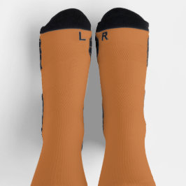 Caramel Solid Schlicht Color India Socken