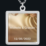 Caramel Wedding Set Versilberte Kette<br><div class="desc">Caramel Wedding Set</div>