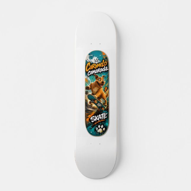 Caramelo Camarada  Skateboard (Vorne)