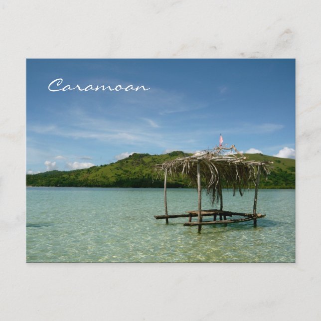 Caramoan Islands - Manlawi Sandbar Postkarte (Vorderseite)