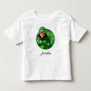 Carapace Green Abzeichen Kleinkind T-shirt