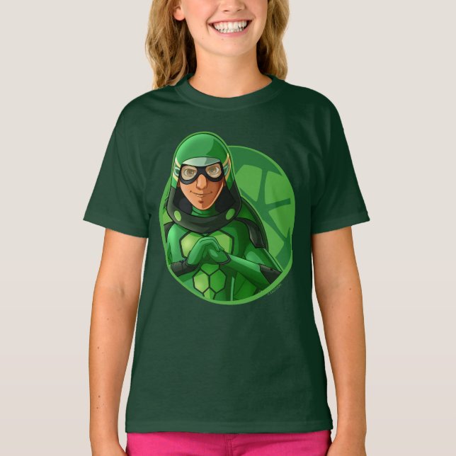 Carapace Green Abzeichen T-Shirt (Vorderseite)
