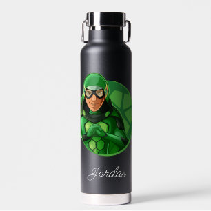 Carapace Green Abzeichen Trinkflasche