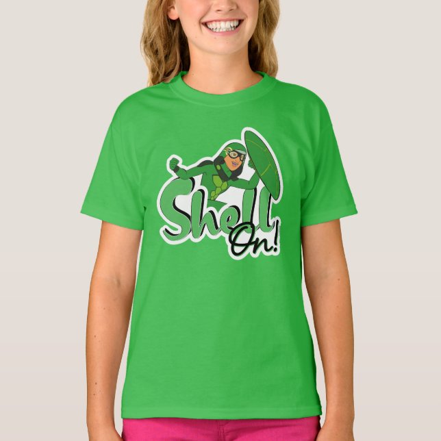 Carapace | Muschel an! T-Shirt (Vorderseite)