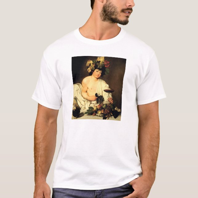 Caravaggio Bacchus-T - Shirt (Vorderseite)
