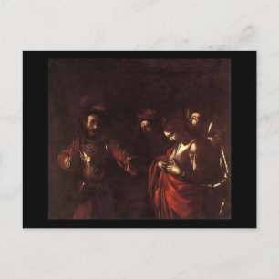 Caravaggio Das Martyrium von St. Ursula Postkarte