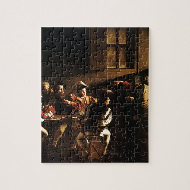 Caravaggio - das Nennen von St Matthew Puzzle (Vertikal)