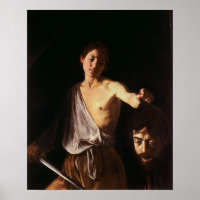 Caravaggio - David mit Goliath 1610