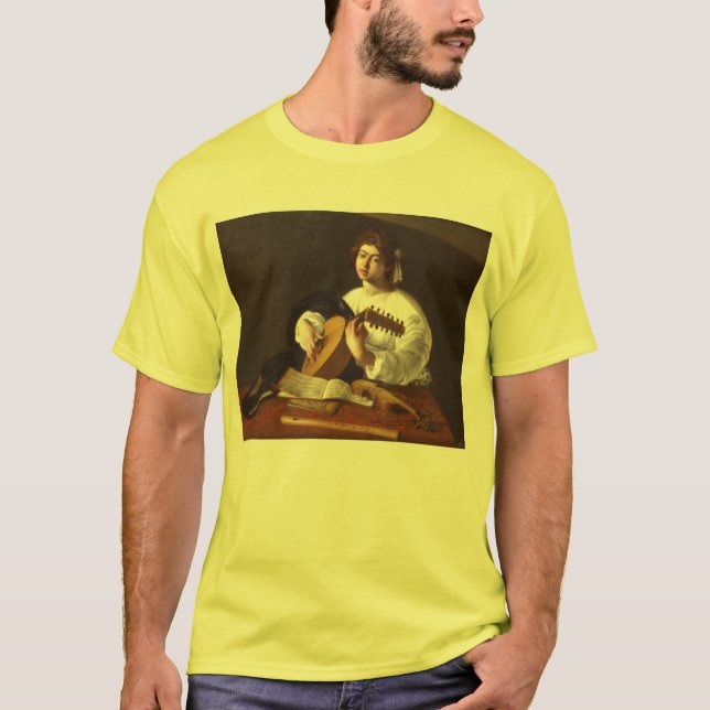 Caravaggio - der Dichtungskitt-Spieler T-Shirt (Vorderseite)