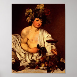 Caravaggio - Der jugendliche Bacchus Poster