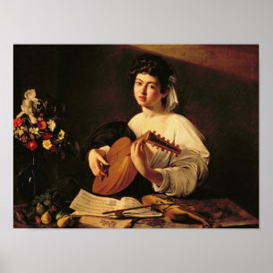 Caravaggio - Der Lute Player Poster