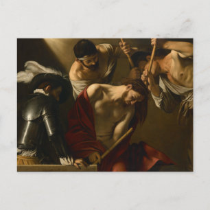 Caravaggio - Die Krönung von Thorns Postkarte