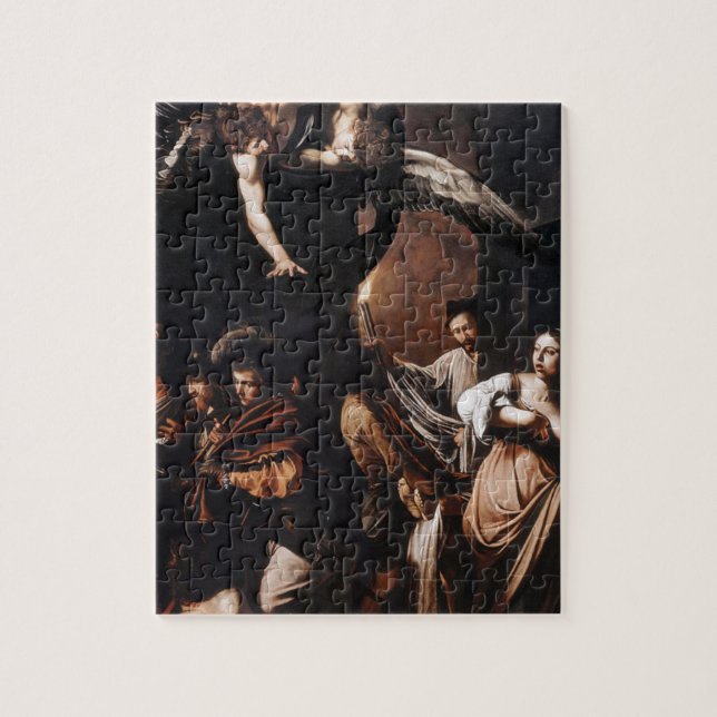 Caravaggio - die sieben Arbeiten der Puzzle (Vertikal)