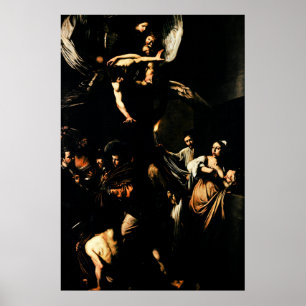 Caravaggio: Die sieben Werke der Barmherzigkeit Poster