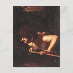 Caravaggio - Johannes der Täufer Postkarte
