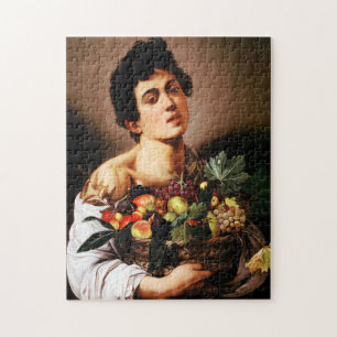 Caravaggio Junge mit einem Korb aus Fruchtpuzzle Puzzle