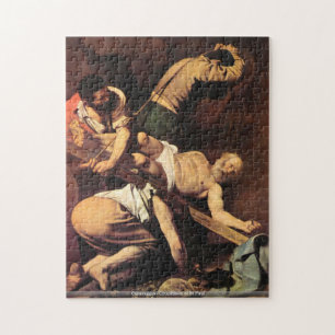 Caravaggio - Kreuzigung von St- Paulpuzzlespiel Puzzle