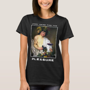 Caravaggio malt Bacchus für einen Hedonisten T-Shirt