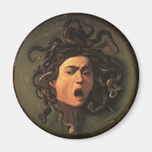 Caravaggio - Medusa - klassische italienische Magnet
