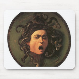 Caravaggio - Medusa - Klassisches italienisches Ku Mousepad