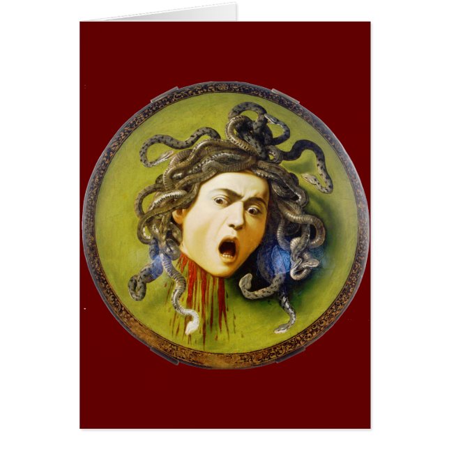 Caravaggio Medusa Kunstgiesserei (Vorne)