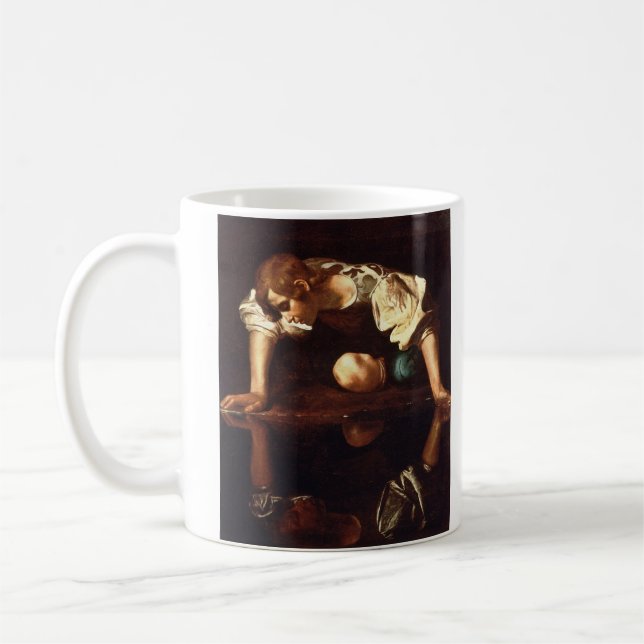 CARAVAGGIO - Narzisse 1598 Kaffeetasse (Links)