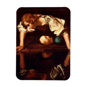 CARAVAGGIO - Narzisse 1598 Magnet