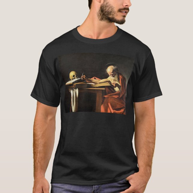 Caravaggio - San Gerolamo - Renaissance-Malerei T-Shirt (Vorderseite)