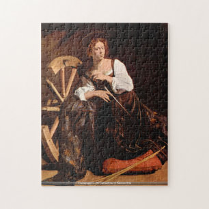 Caravaggio - St. Catherine von Puzzle