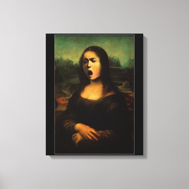 Caravaggios Mona Medusa Leinwanddruck (Vorderseite)