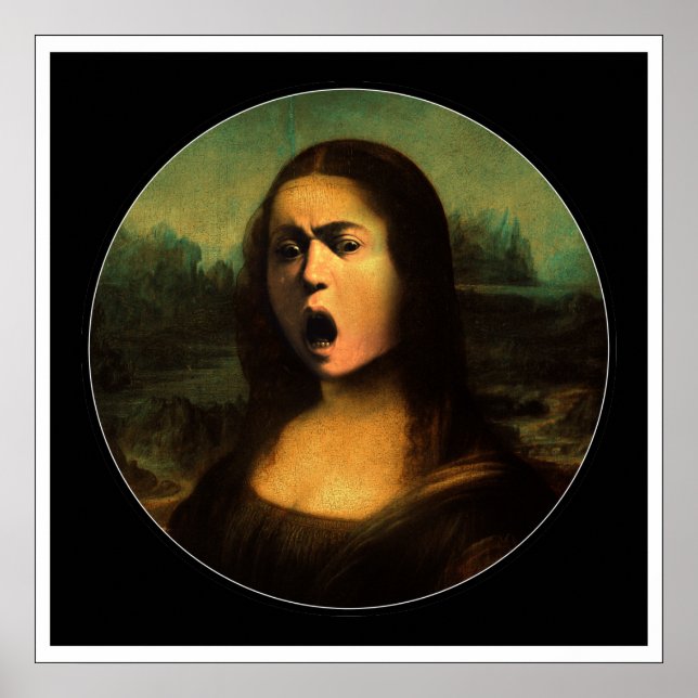 Caravaggios Mona Medusa Poster (Vorne)