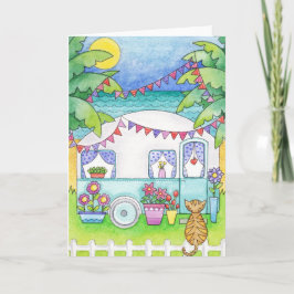 Caravan Art Greeting Card Karte