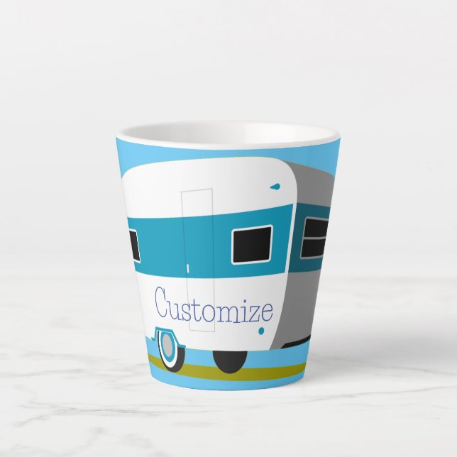 Caravan Camper RV Thunder_Cove Milchtasse (Vorderseite)