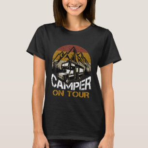 Caravan Camping auf der Autobahn - Frauen Film T-Shirt