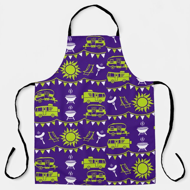 Caravan Camping Deco Schürze (Vorderseite)