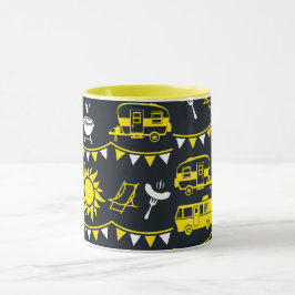 Caravan Camping Deco Tasse